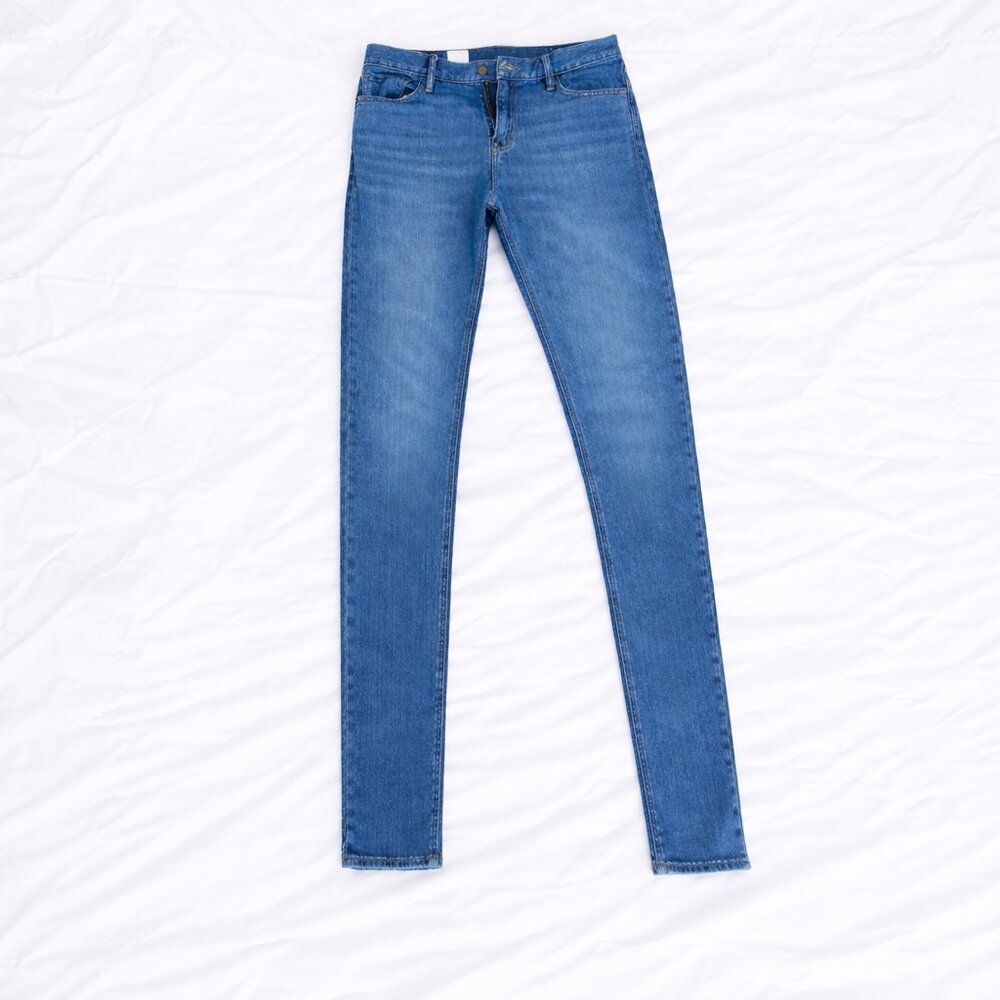 Men's Slim Fit Medium Wash Denim 33x34